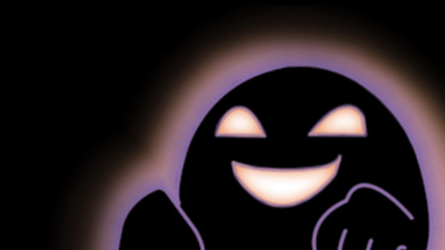 Cartoon character glowing face eyes free wallpaper - medium preview image