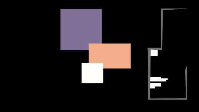 Door window purple orange modular free wallpaper - medium preview image