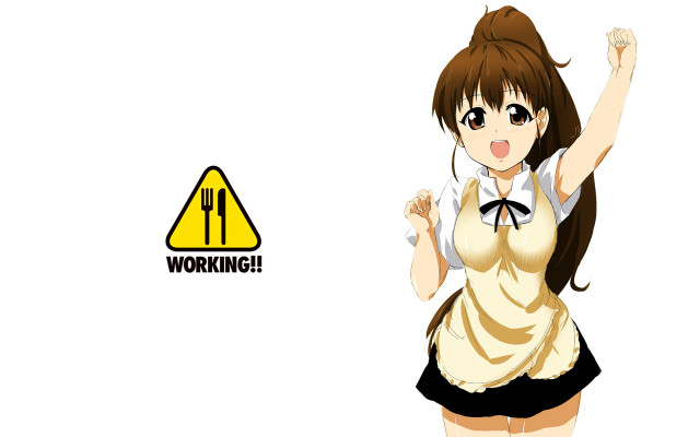 Maid outfit knife fork sign free wallpaper - medium preview image