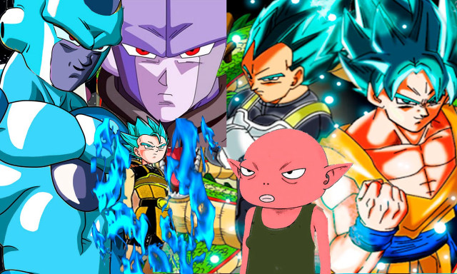 Dragon ball characters expressions group free wallpaper - medium preview image