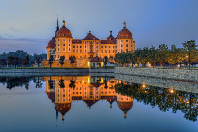 Large building tower clock water #2 free wallpaper - medium preview image