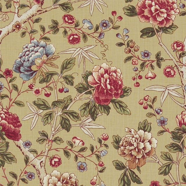 Floral pattern yellow background white free wallpaper - medium preview image