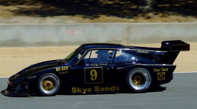 Black race car number #9 free wallpaper - medium preview image