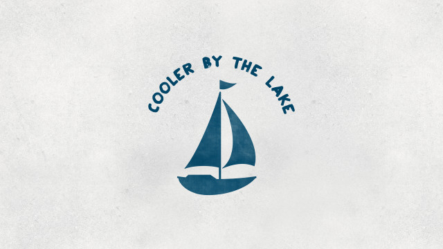 Blue white boat company coolers free wallpaper - medium preview image