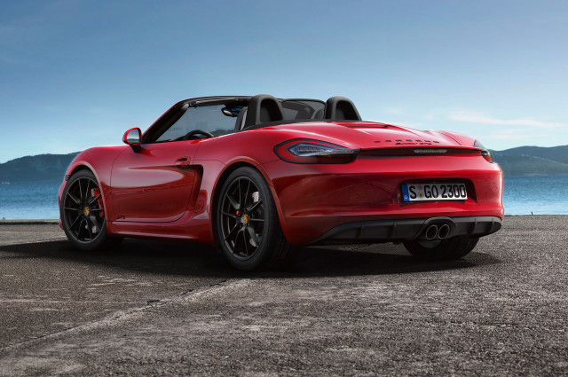 Red sports car beach ocean #3 free wallpaper - medium preview image