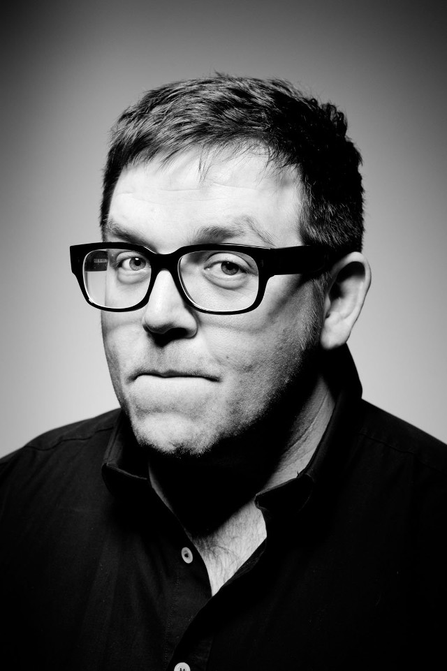 Man glasses serious look black free wallpaper - medium preview image