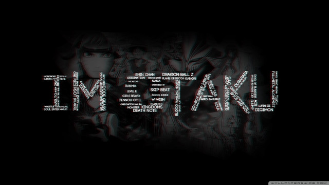 Black background uktatem white letters free wallpaper - medium preview image