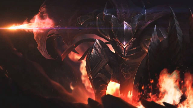 Demonic creature flames bright light free wallpaper - medium preview image