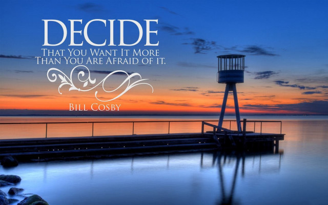 Pier quote decide want fear free wallpaper - medium preview image