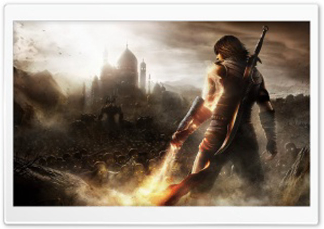 Man city flames explosion monster free wallpaper - medium preview image
