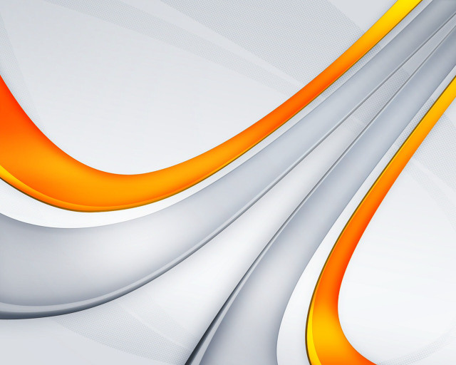 White orange abstract background curves free wallpaper - medium preview image