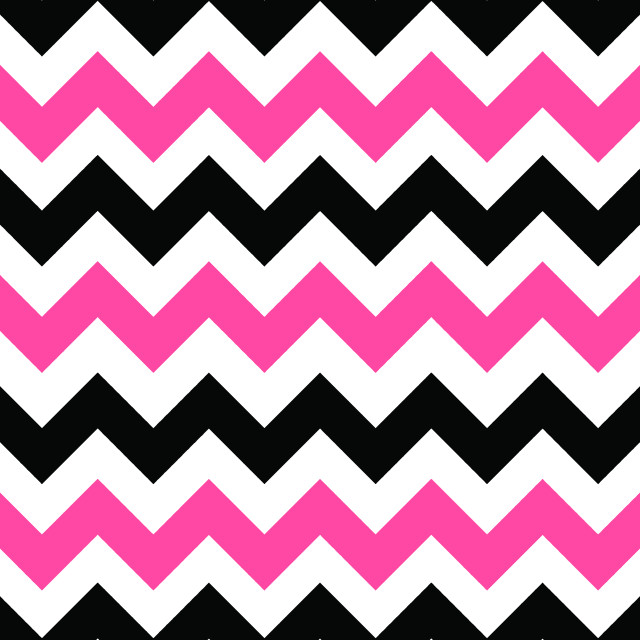 Black white pink zigzag opart free wallpaper - medium preview image