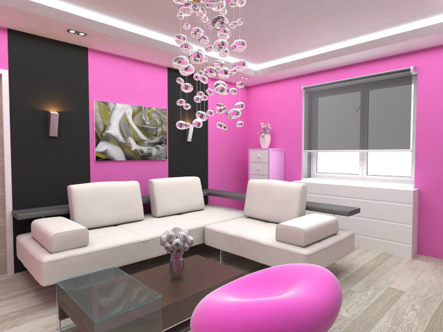 Livingroom couch chair table chandelier free wallpaper - medium preview image