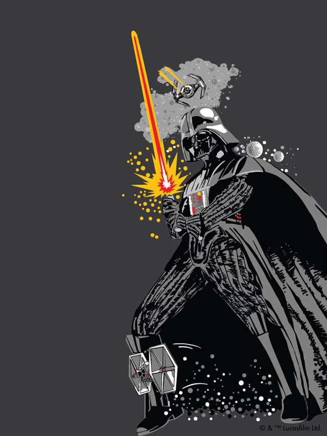 Darth vader lightsaber smokestack background free wallpaper - medium preview image
