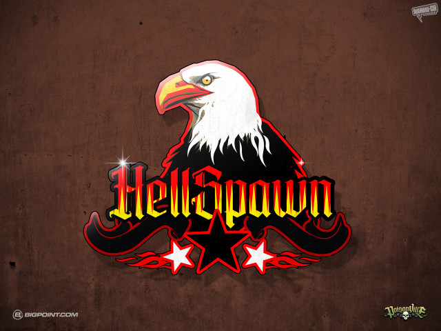 Bald eagle hella town stars free wallpaper - medium preview image