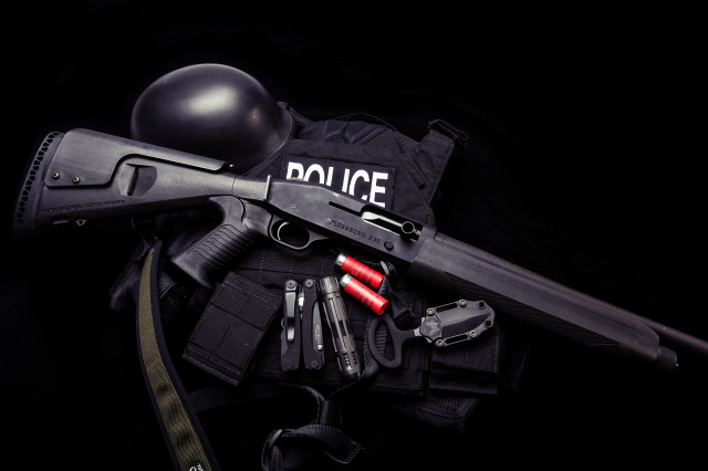 Gun black handheld weapon metal #2 free wallpaper - medium preview image