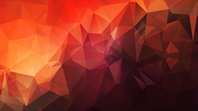 Colorful abstract triangles red background free wallpaper - medium preview image