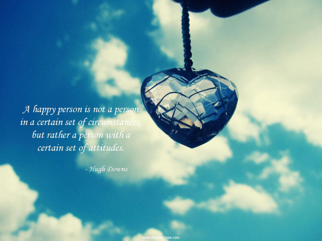Heart shaped glass quote happy free wallpaper - medium preview image