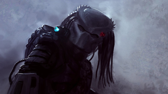 Sci fi man red light free wallpaper - medium preview image