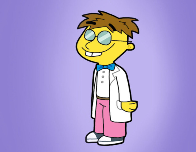 Cartoon character bow tie glasses free wallpaper - medium preview image