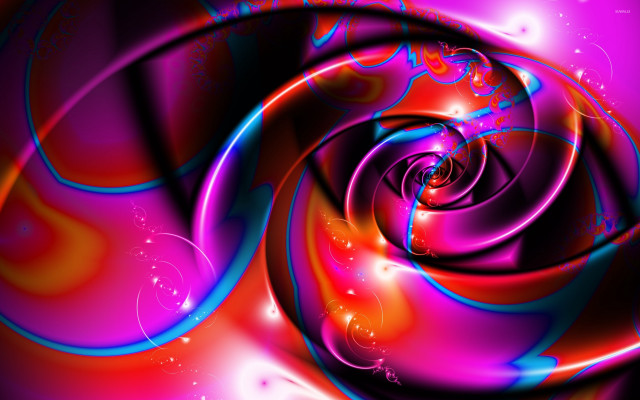 Spiral design purple pink black free wallpaper - medium preview image