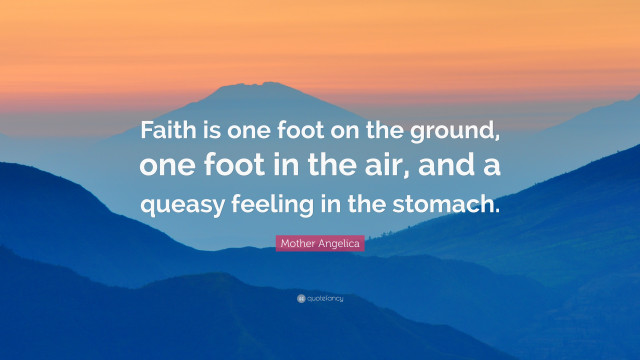 Faith foot ground quote inspiration free wallpaper - medium preview image