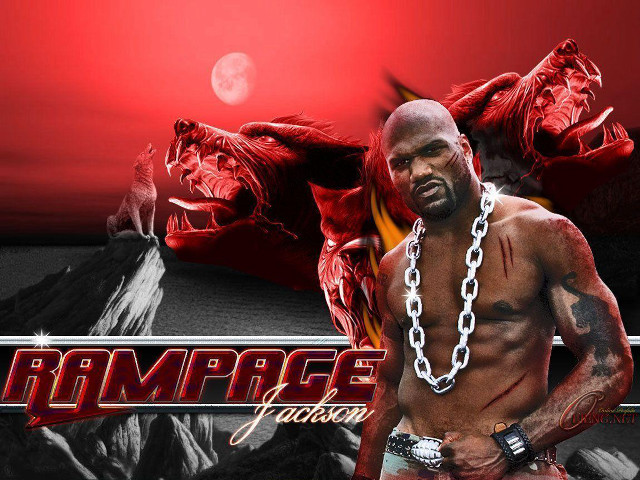 Man chain red background dragon #2 free wallpaper - medium preview image