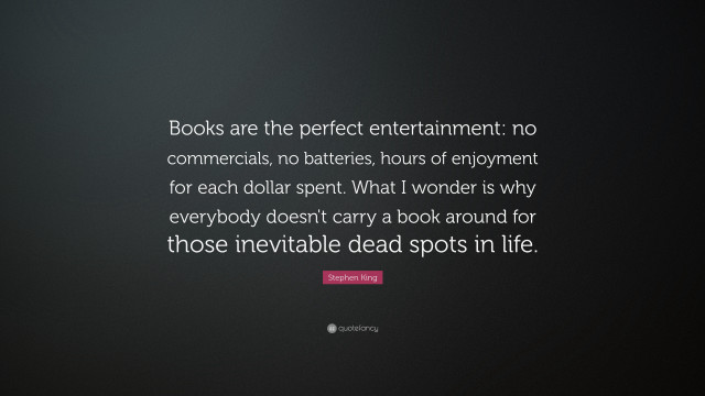 Books perfect entertainment no commercials free wallpaper - medium preview image