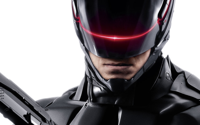 Man black suit red light #2 free wallpaper - medium preview image