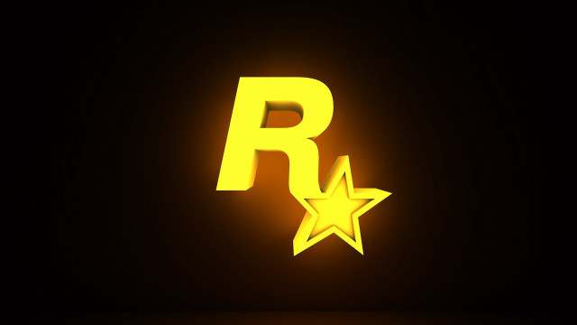 Yellow star black background letter free wallpaper - medium preview image