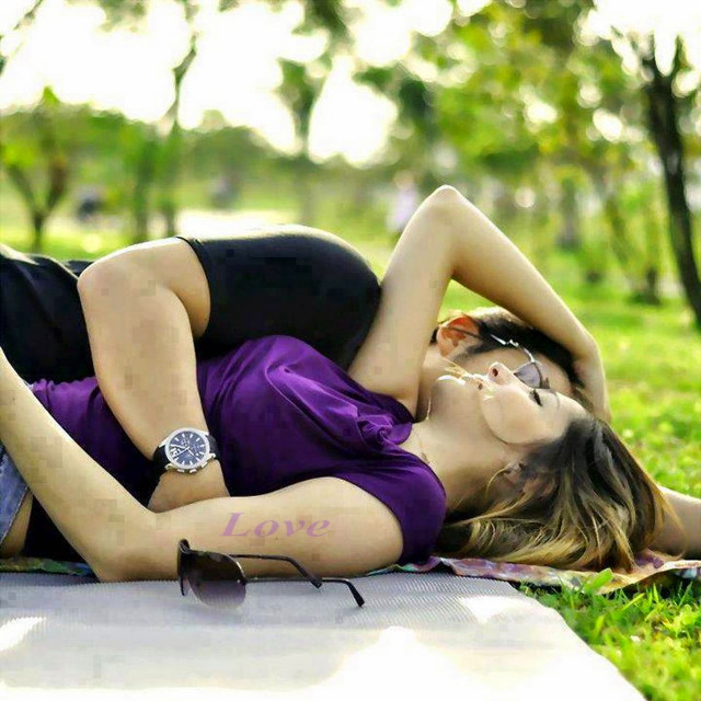 Woman blanket grass tattoo watch free wallpaper - medium preview image