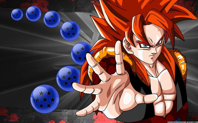 Cartoon character red hair blue #2 free wallpaper for desktop - medium preview image