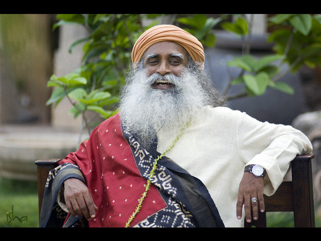 Man long beard white outfit free wallpaper - medium preview image