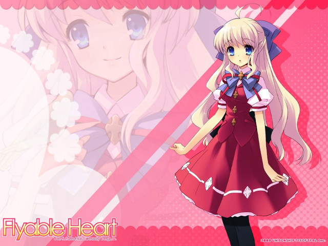 Girl red dress pink background #2 free wallpaper - medium preview image