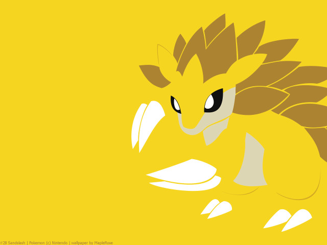 Yellow pony bird tail gradient free wallpaper - medium preview image