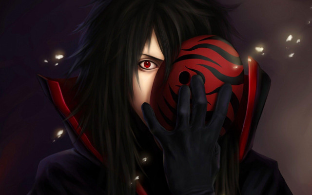 Longhair redeyes blackglove redobject masked free wallpaper - medium preview image