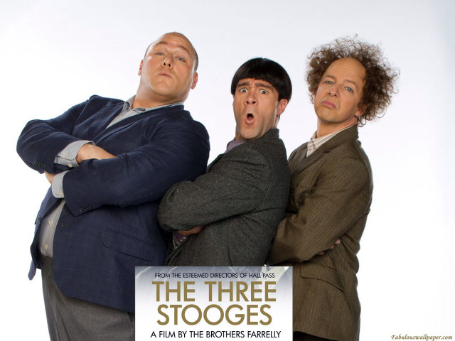 Three men standing sign three free wallpaper - medium preview image