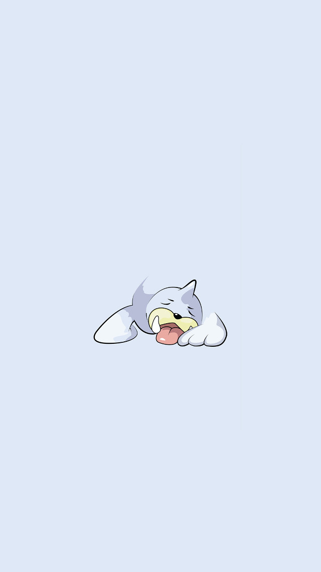 Cartoon character laying down head free wallpaper - medium preview image