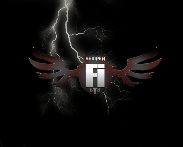 Dark background lightning red bird free wallpaper - medium preview image