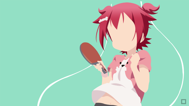 Girl pink hair mirror hair free wallpaper - medium preview image