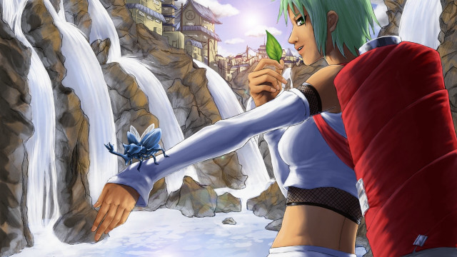 Man woman wii controller fantasy free wallpaper - medium preview image