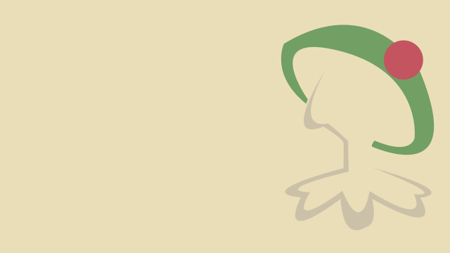 Green red hat red bow free wallpaper - medium preview image