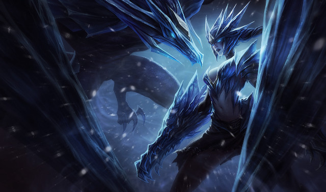 Blue dragon water back wings free wallpaper - medium preview image
