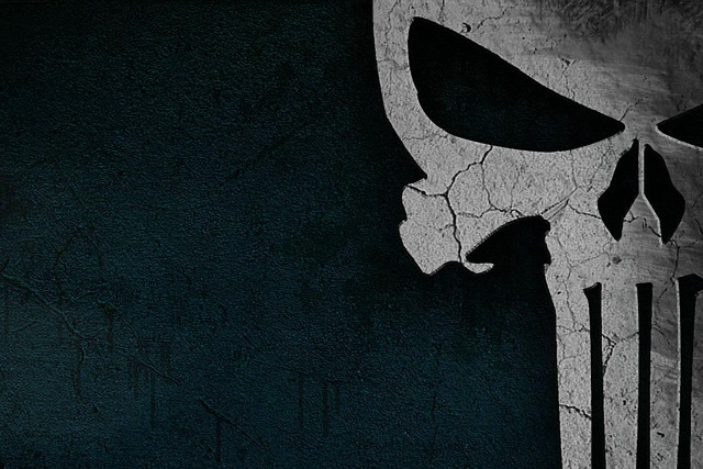 Black white skull wall background free wallpaper - medium preview image