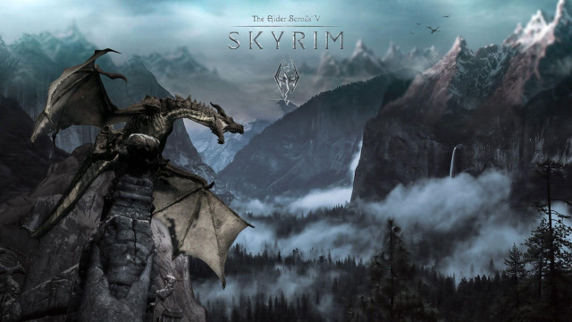Dragon mountain top fog clouds free wallpaper - medium preview image