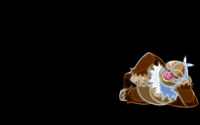 Cartoon character laying black background free wallpaper - medium preview image