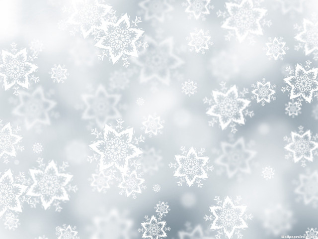 Blurry snowflakes gray background white free wallpaper - medium preview image