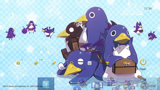 Birds sitting blue background flying free wallpaper - medium preview image
