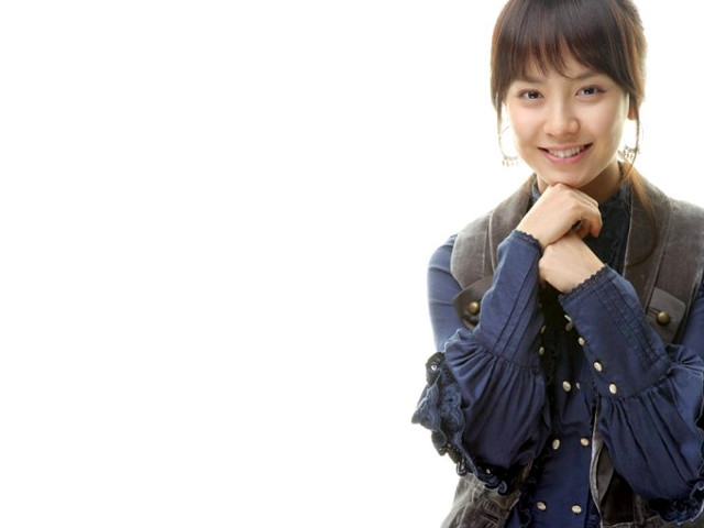 Woman jacket smile arms crossed free wallpaper - medium preview image
