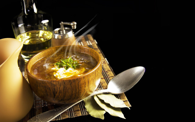 Soup spoon wine table utensils free wallpaper - medium preview image